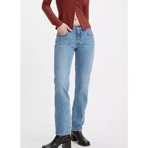 Levi’s middy straight jeans